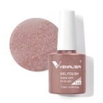 Venalisa 745 gél lakk csillámos rose gold