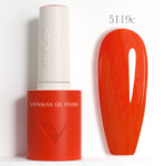 Venalisa 5119 Vibrant Orange Red élénk narancsvörös géllakk 10 ml